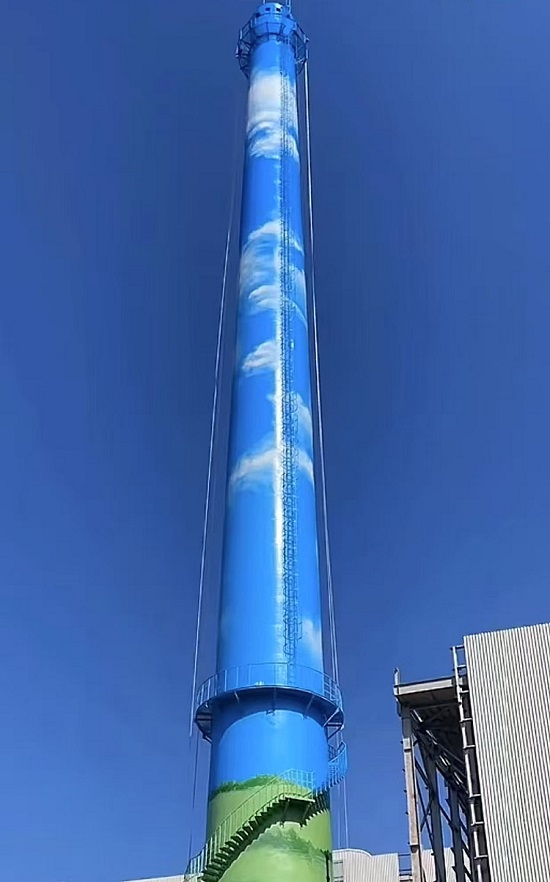 烟囱美化设计:打造与众不同的工业地标